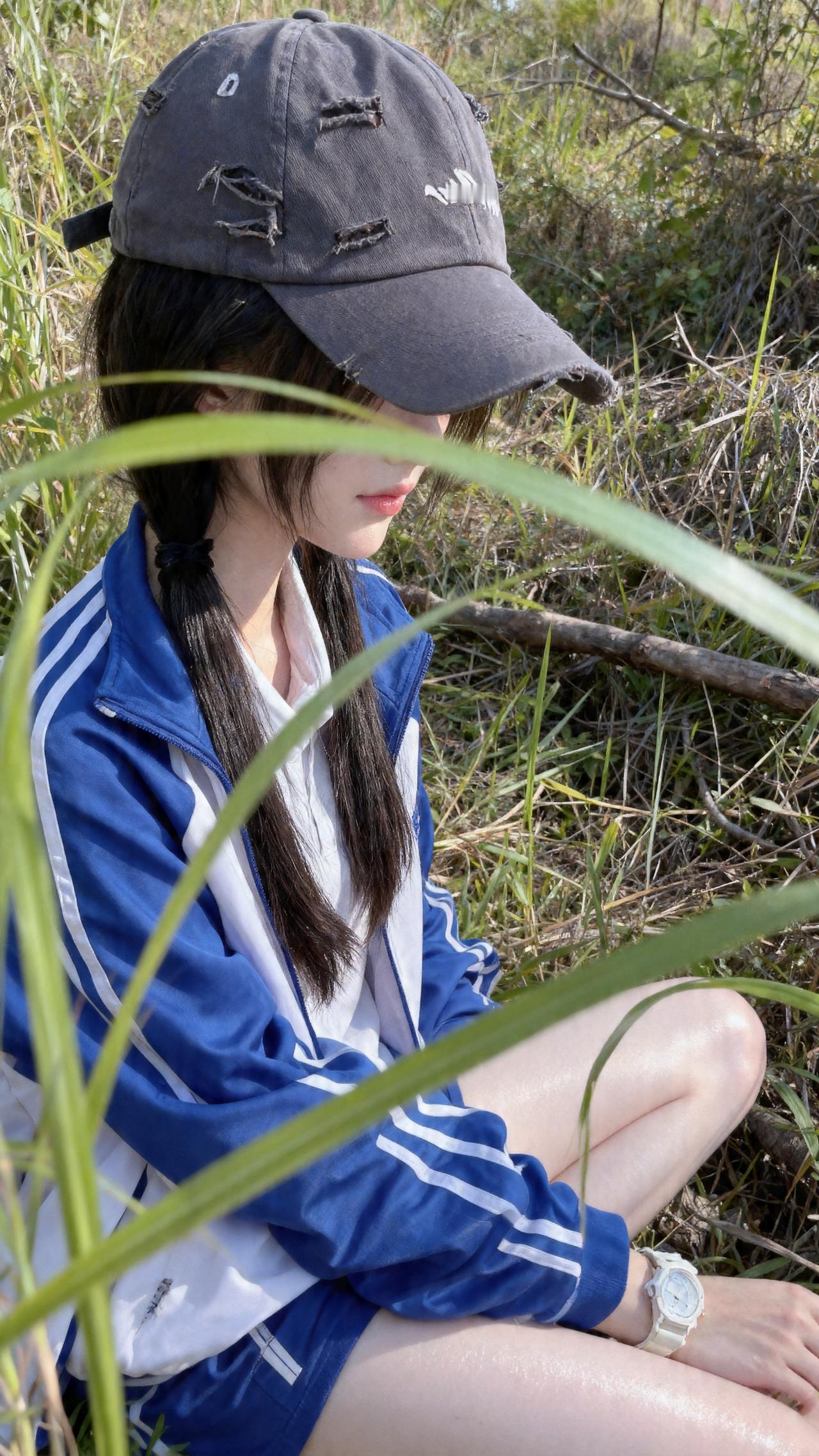 高中生户外拍照高中生爱好高中生日常自拍