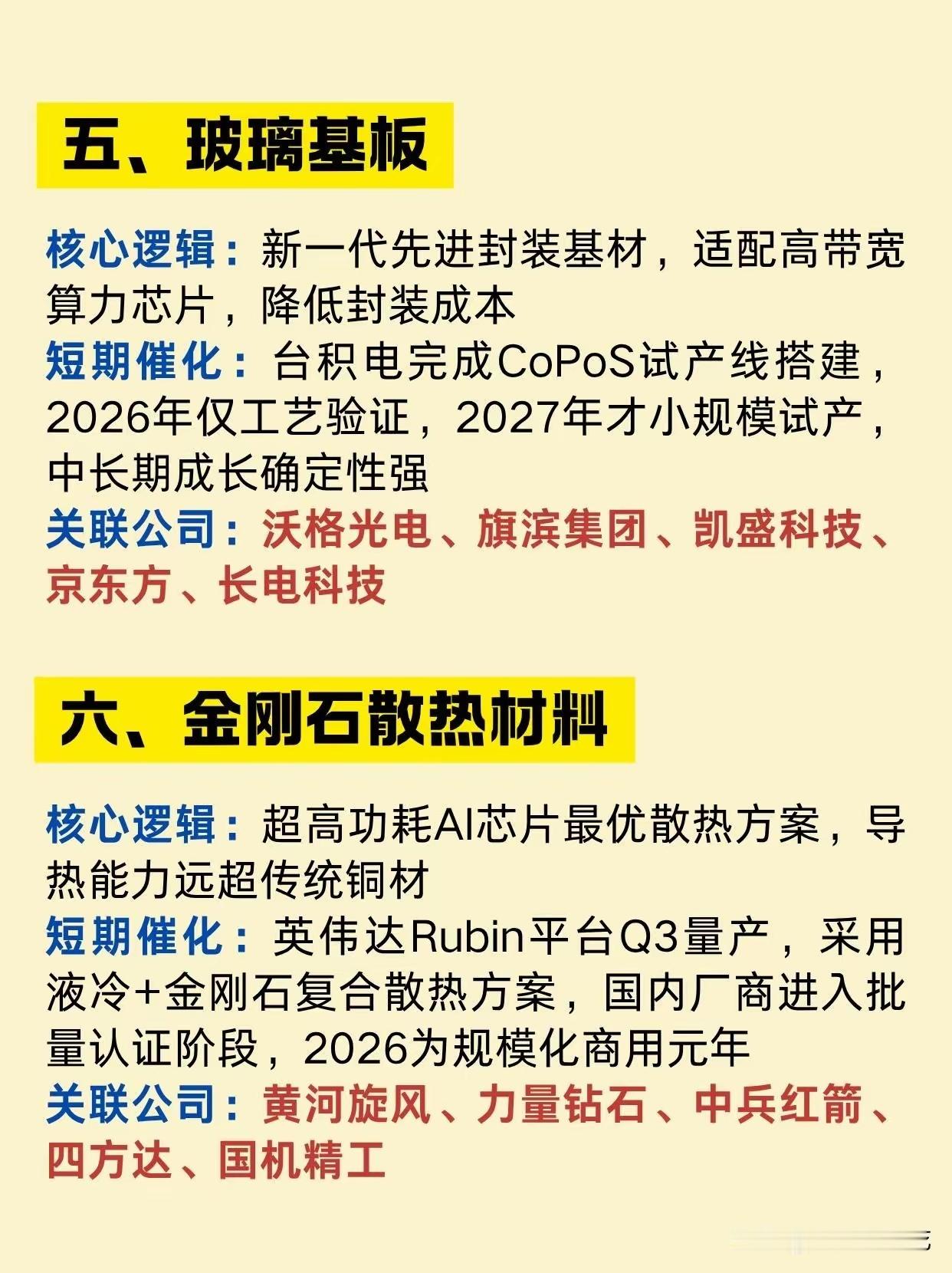 一文梳理：八月半导体材料重点关注六大方向进入八月，半导体材料迎来多重景气共振窗口