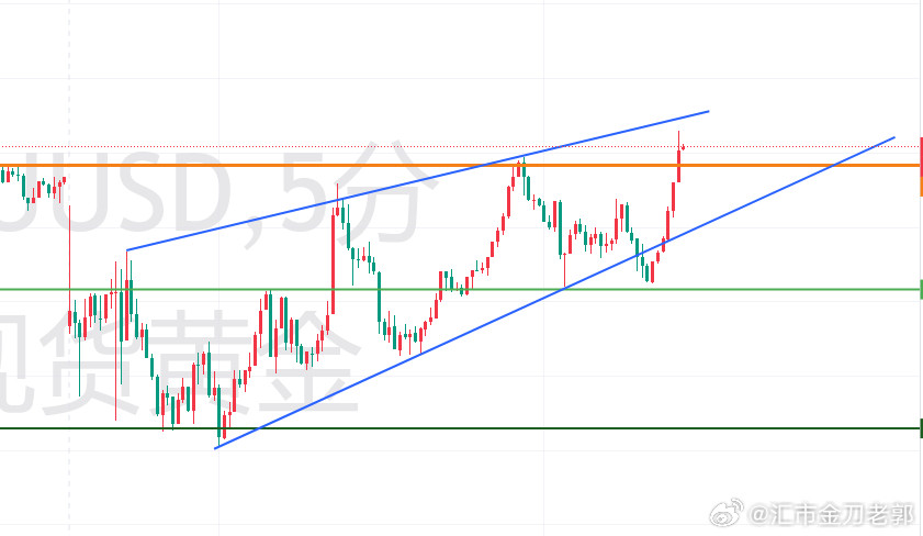 黄金金价波动黄金策略外汇黄金一个上行震荡，早餐，上午，中午，下午每个时间段都给