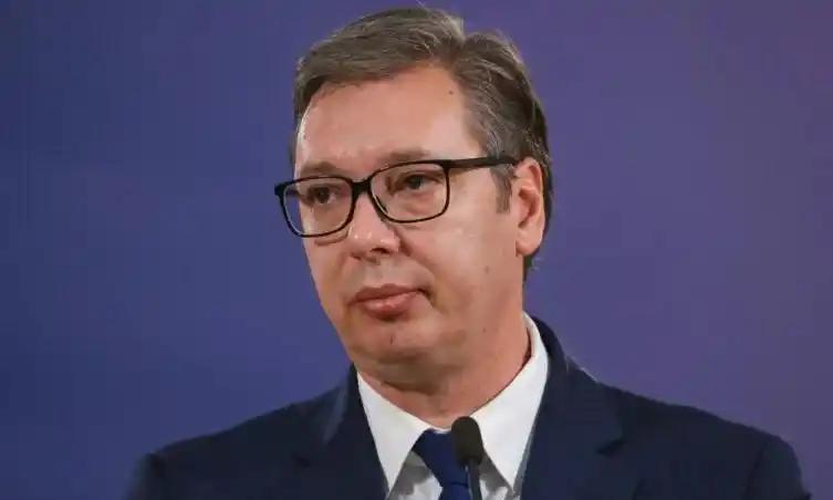 赶在出席红场阅兵之际，武契奇突然病重，可能是小国的无奈之举近期，塞尔维亚总统武