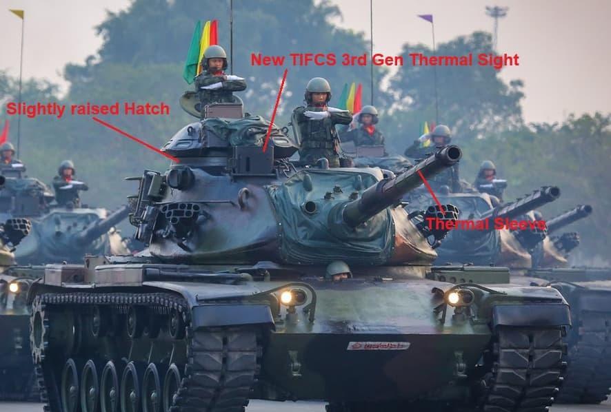 当地时间2025年7月27日，泰国陆军坦克兵公开了，驾驶美制M48A5坦克了，据