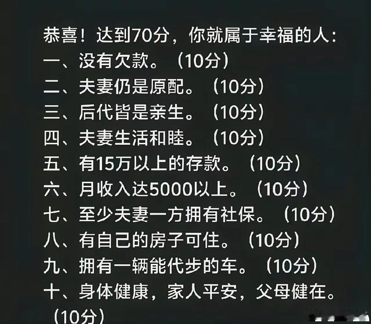 我打了80分,你呢？