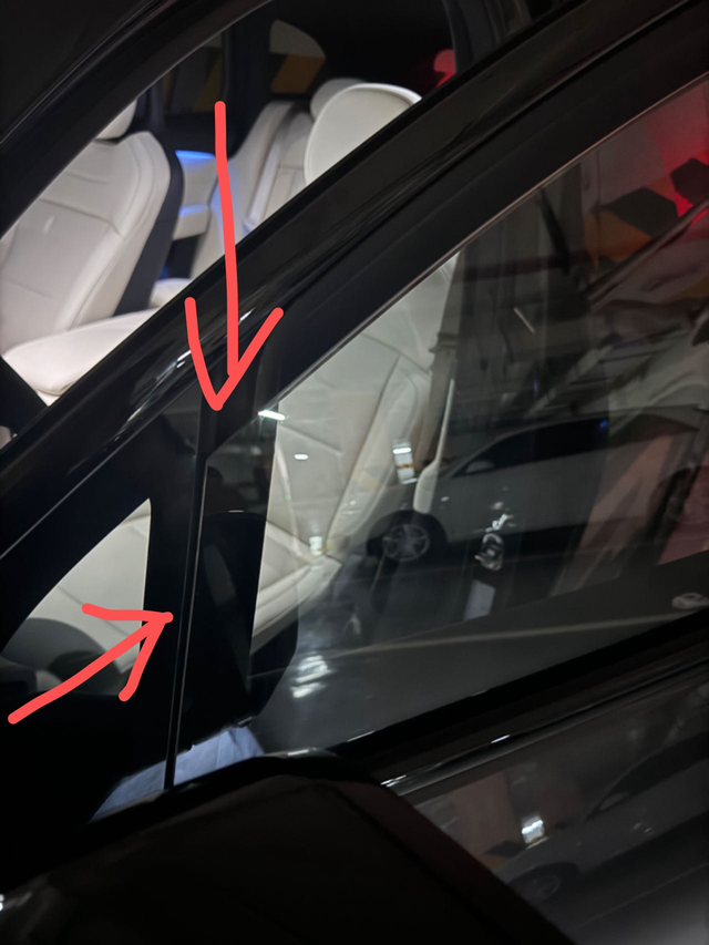 终于发现蔚来新es6高速风噪大的原因新提es6开车一周，车速一旦上80，后视镜