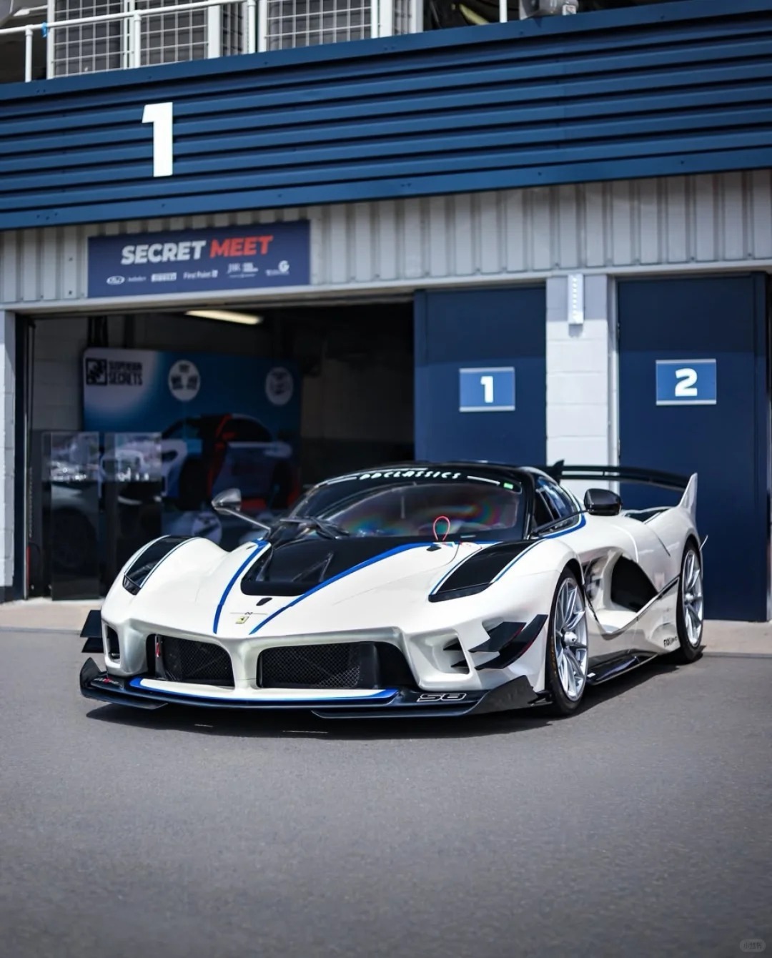 周一就是要帅大家一大跳！法拉利FXXKEVO绝美车片