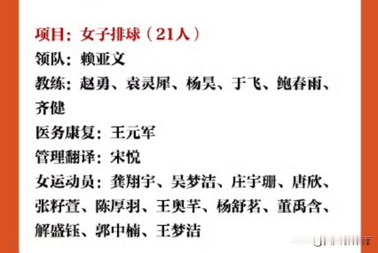 中国女排亚运会这份12人大名单，老将刁琳宇、王媛媛休息，这才是赵勇最明智的决定！