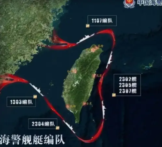 “‘台独’好日子到头了！”月初，中国大陆就已经接手台海安全巡视，并掷地有声宣布：