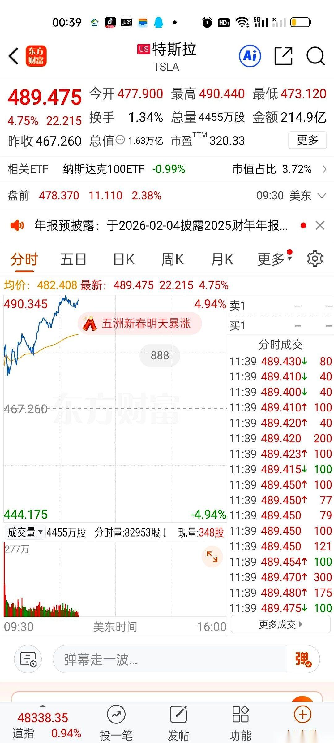 剧本已经递到手上了。明天，该轮到机器人板块上台唱戏了。就因为，大洋彼岸的特斯