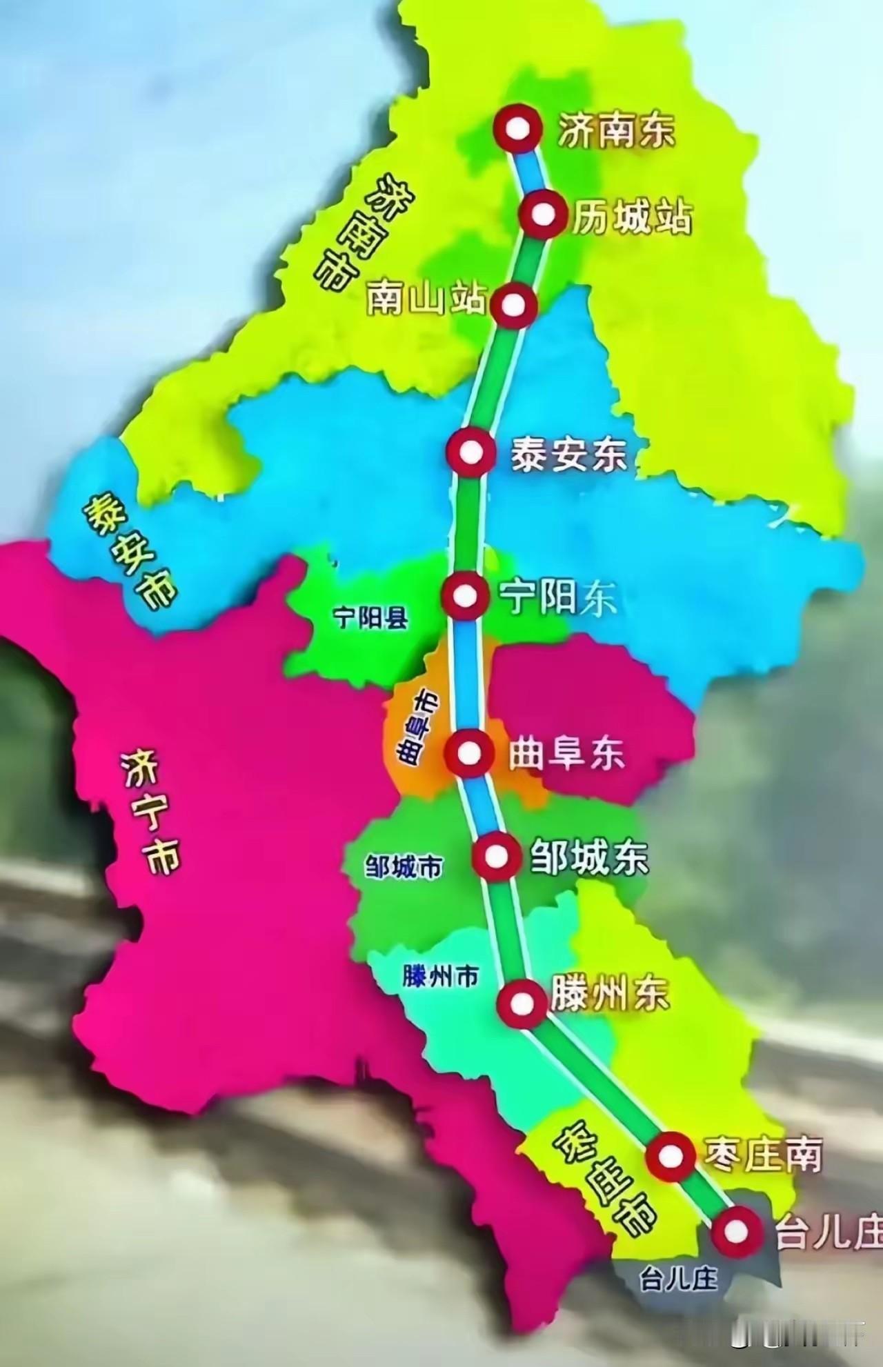 济枣高铁建设如火如荼，按计划将于2027年底建成通车。届时，京沪高铁山东段的