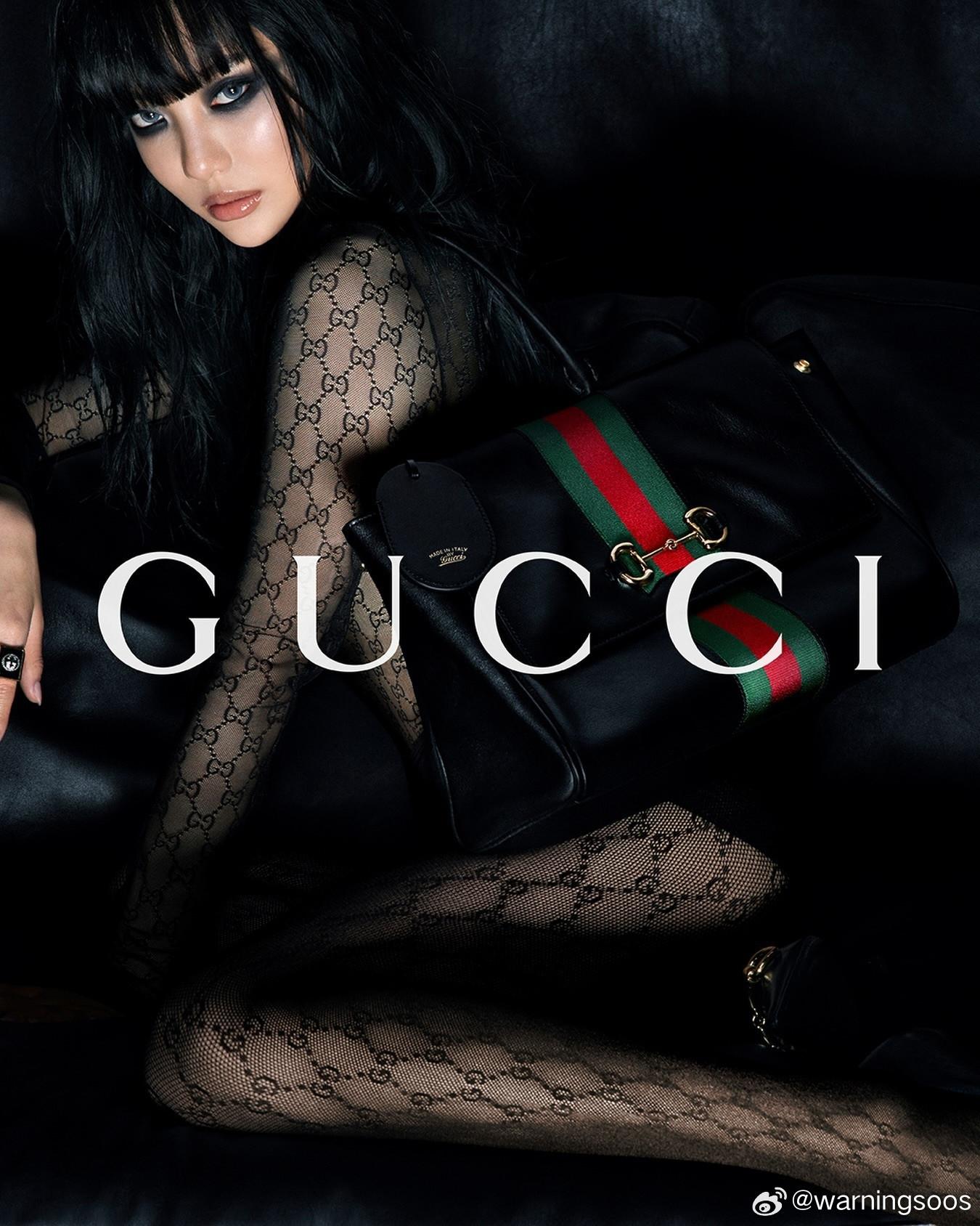 宁艺卓首支GUCCI广告发布！出镜GUCCIbyDemna本季主推的Papa