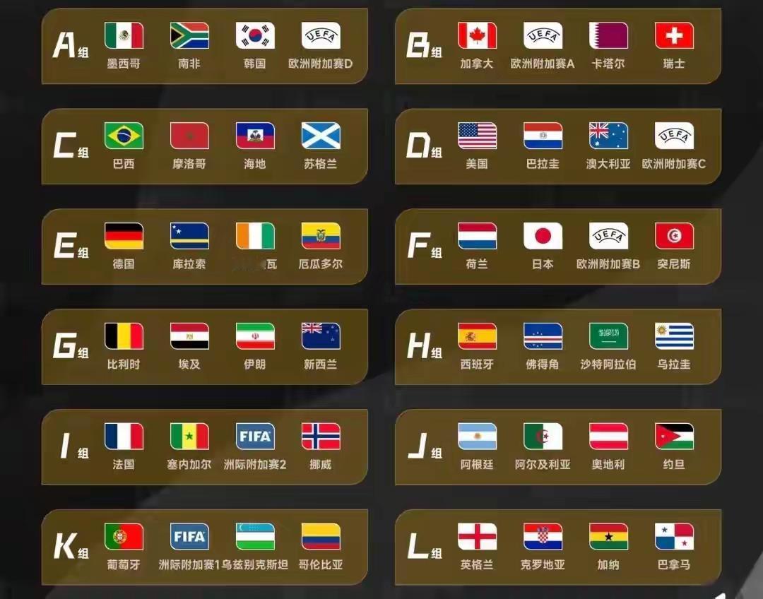这分组，小日本不得哭晕？荷兰作为欧洲老牌劲旅，实力就不用提了，世预赛8战不