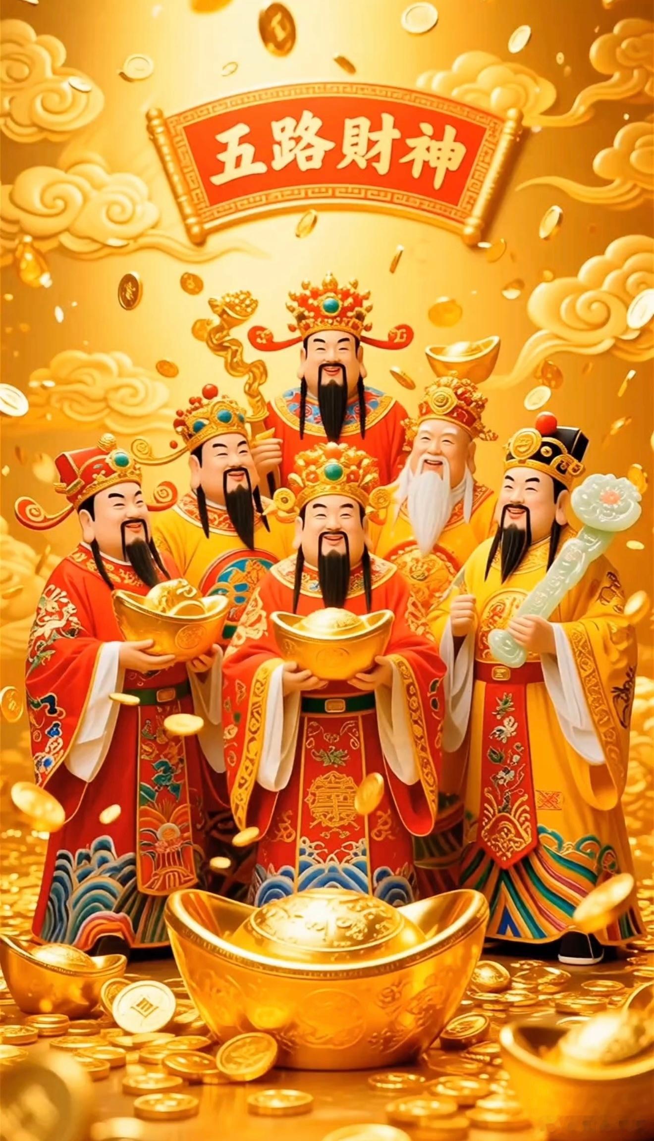 财神到🙏，诚心焚香迎五路财星，化解比劫分财损耗，远离亲友借贷破财，正财月月稳步