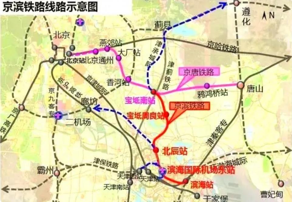津门再添交通动脉：新铁路2027年通车，设计时速250公里，未来可期350公里