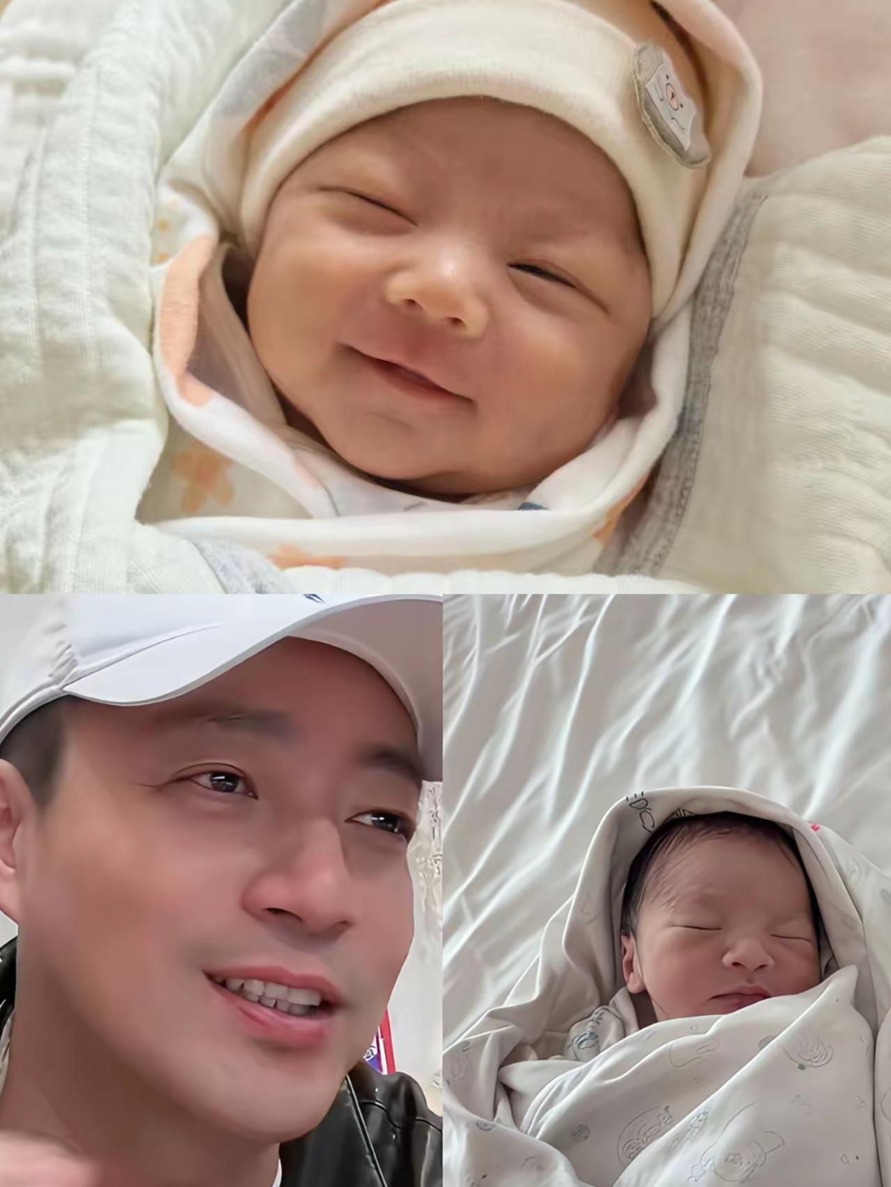 现在最幸福的人，非马筱梅莫属了！大大方方晒出宝宝正面照，不藏不掖，这份底气