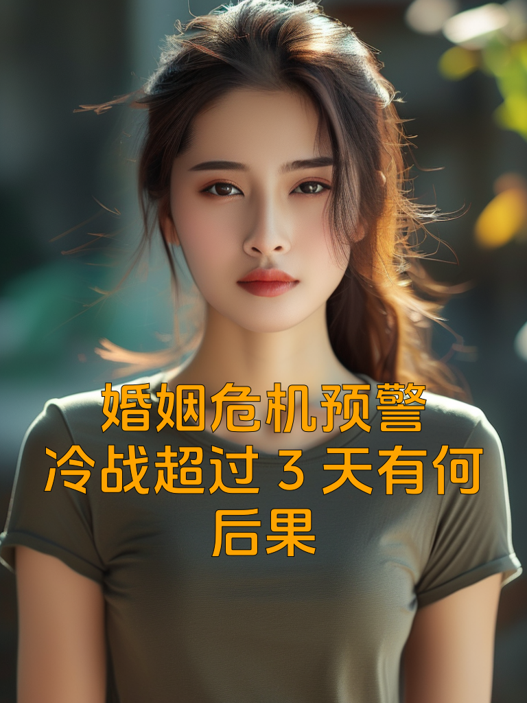 婚姻危机预警：冷战超过3天有何后果