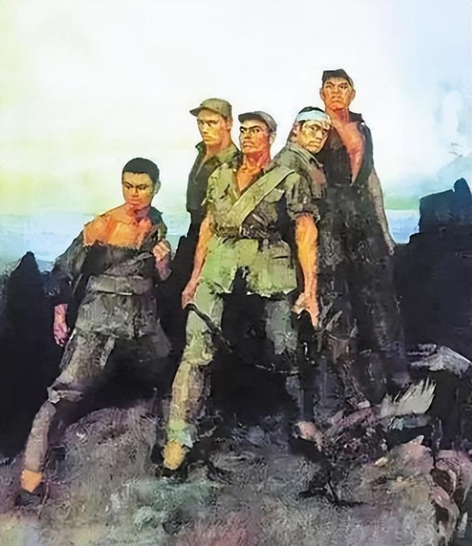 1986年，葛振林再次来到了他曾经战斗过的狼牙山，突然，一位白发老人走到跟前，热