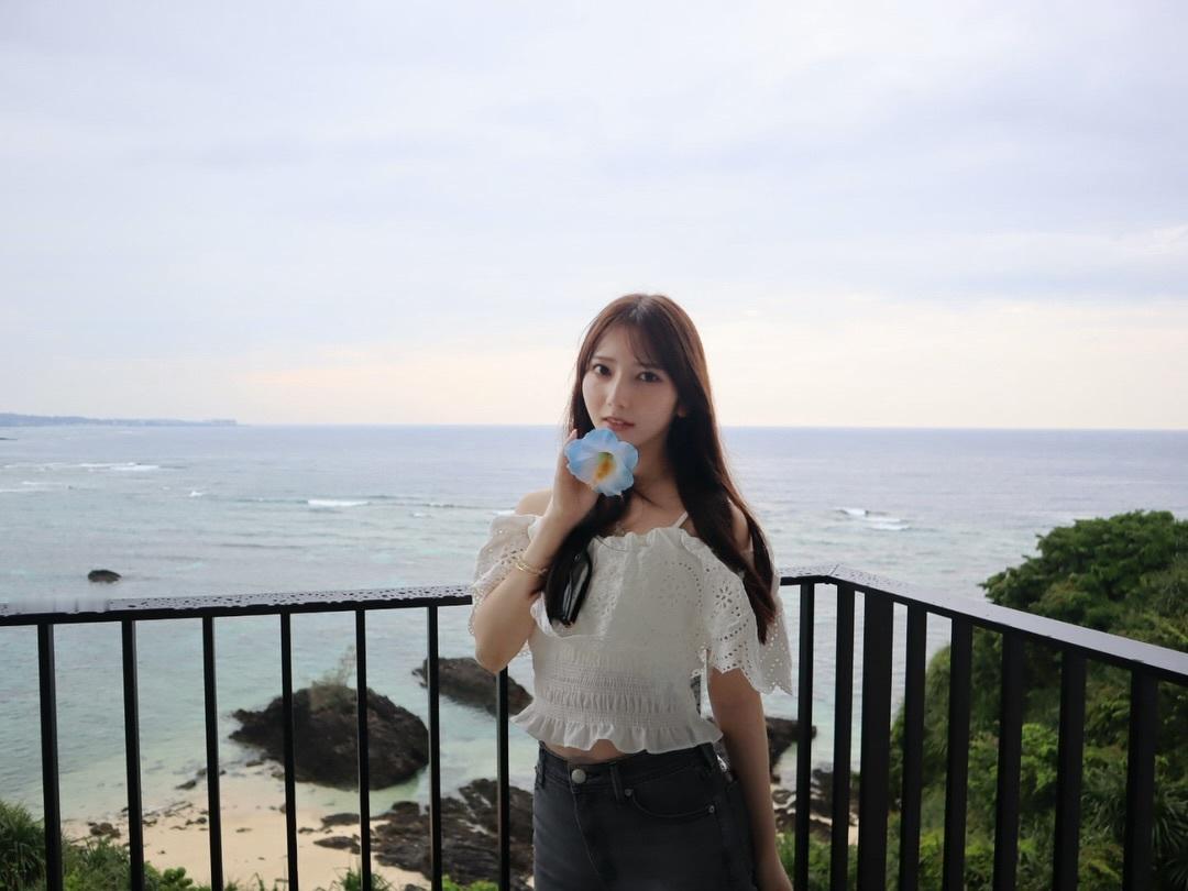 竹内希来里「家族旅行してきました✈️inOKINAWA🌺🏝️また、行きたい