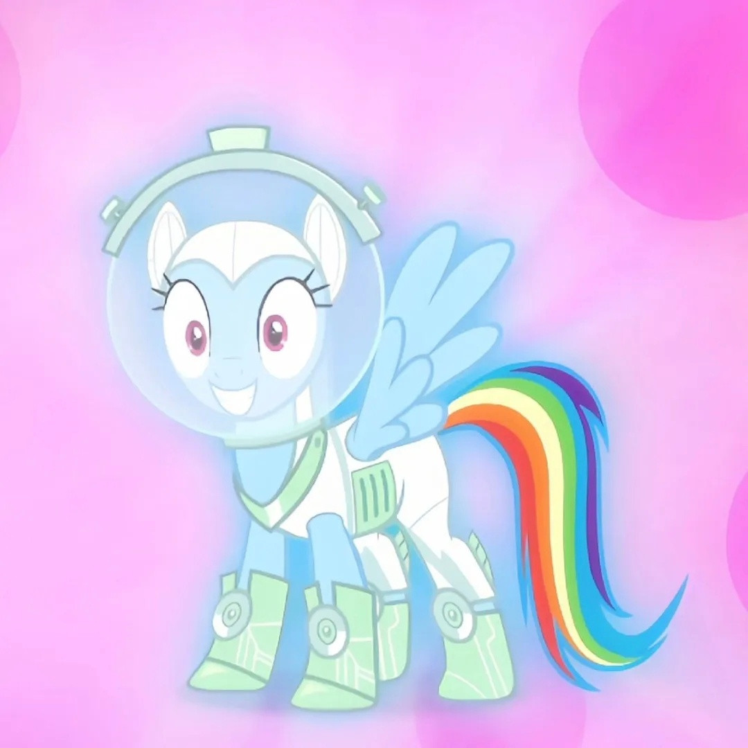 动漫acg次元大赏我的2025年终总结壁纸小马宝莉，俏皮又可爱的云宝。