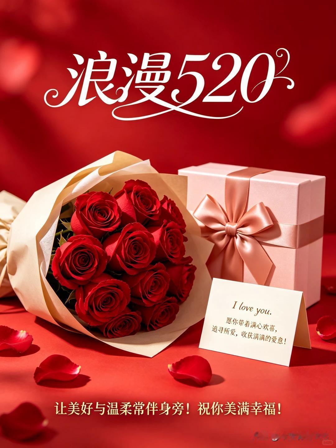 晨光微暖，爱意满盈，今日是甜蜜浪漫的520。这一天，不止是勇敢告白的时刻，更是珍