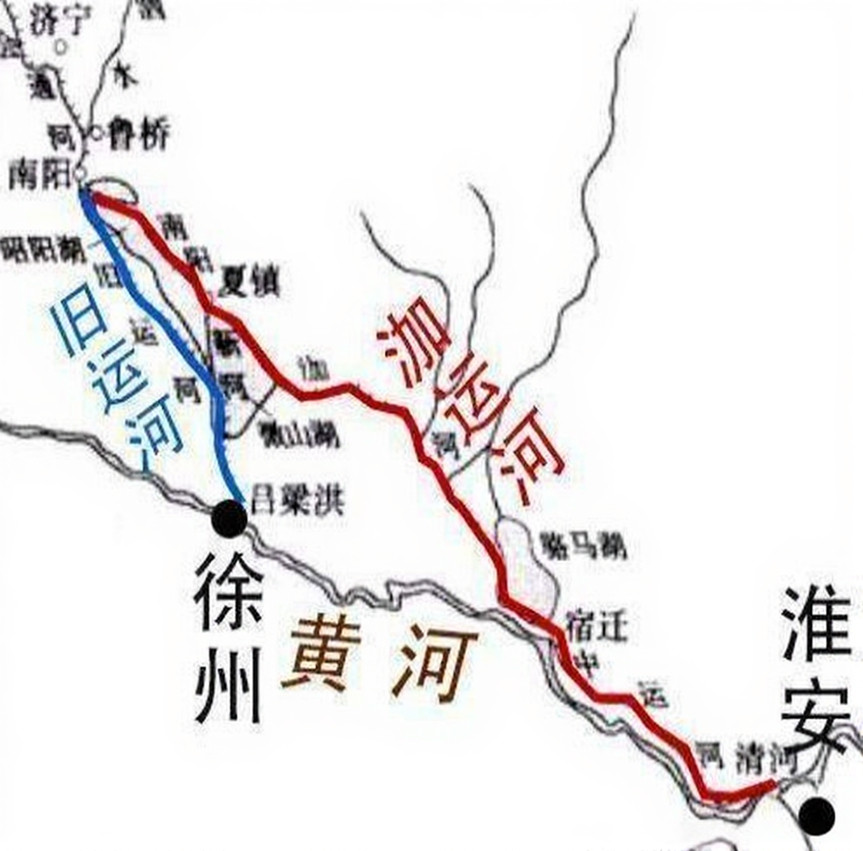 京杭大运河设计非常科学身为老徐州人，过去很多年都搞不懂黄河、大运河跟徐州的关系。