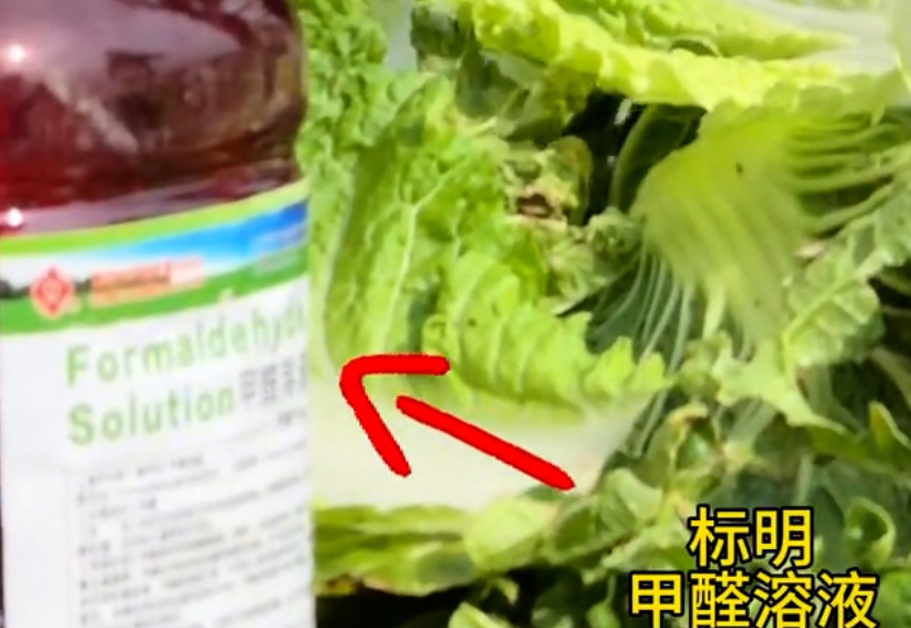 蘸了甲醛的白菜, 三招快速辨别! 人民日报: 处置“甲醛白菜”, 必须从速从严