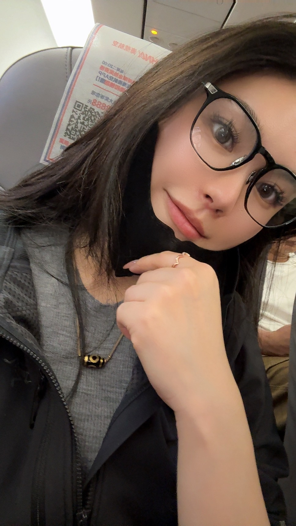 晚班机✈️丽江啦先说晚安晚安啦💤​​​