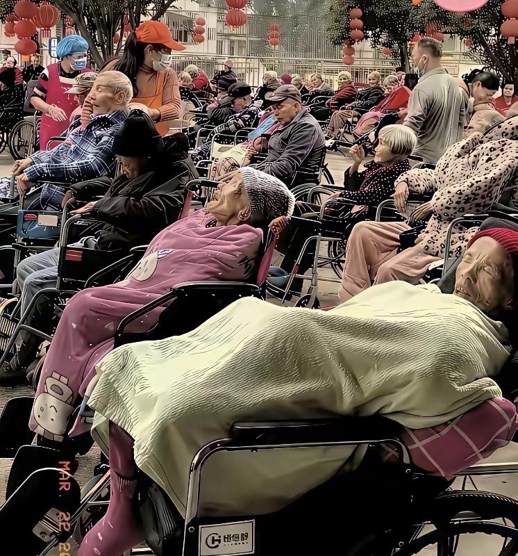 中国的现状老年人居多大部分老人都在养老院他们的子女为了生活远走他乡打工谋生
