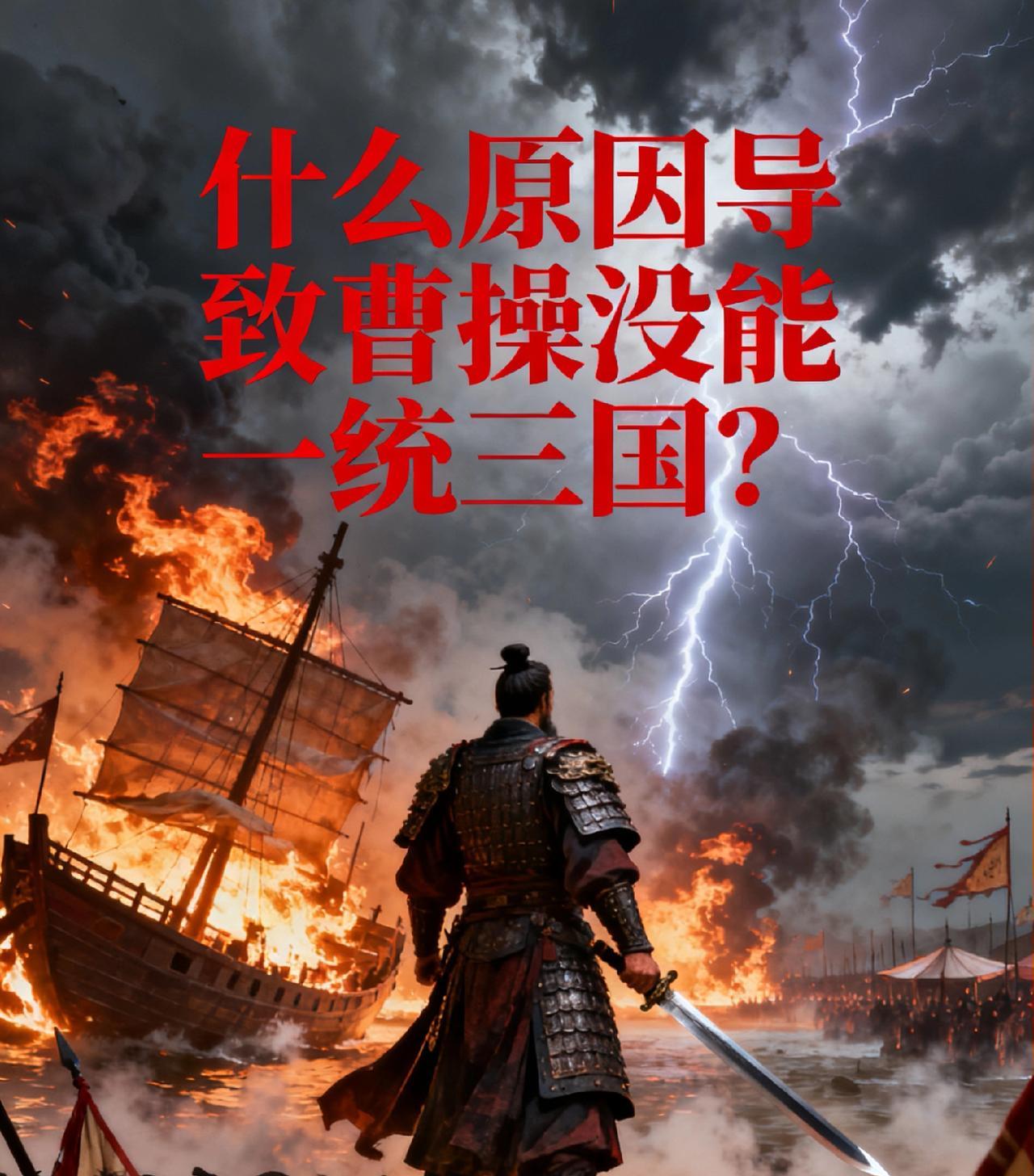 曹操为什么没有统一三国，是对手太强了吗？一个刘备，一个孙权！你发现没？三国里