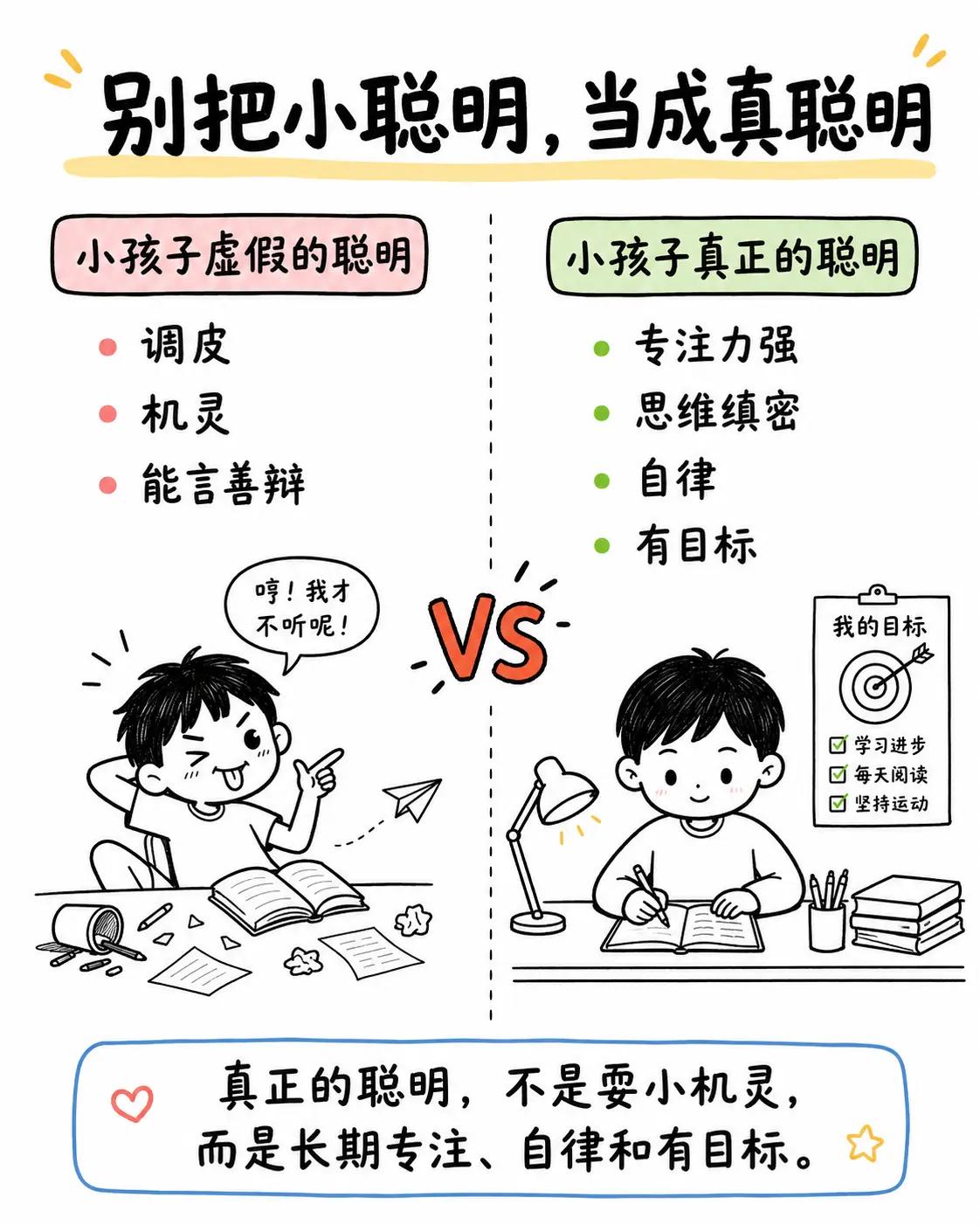 小聪明和真聪明