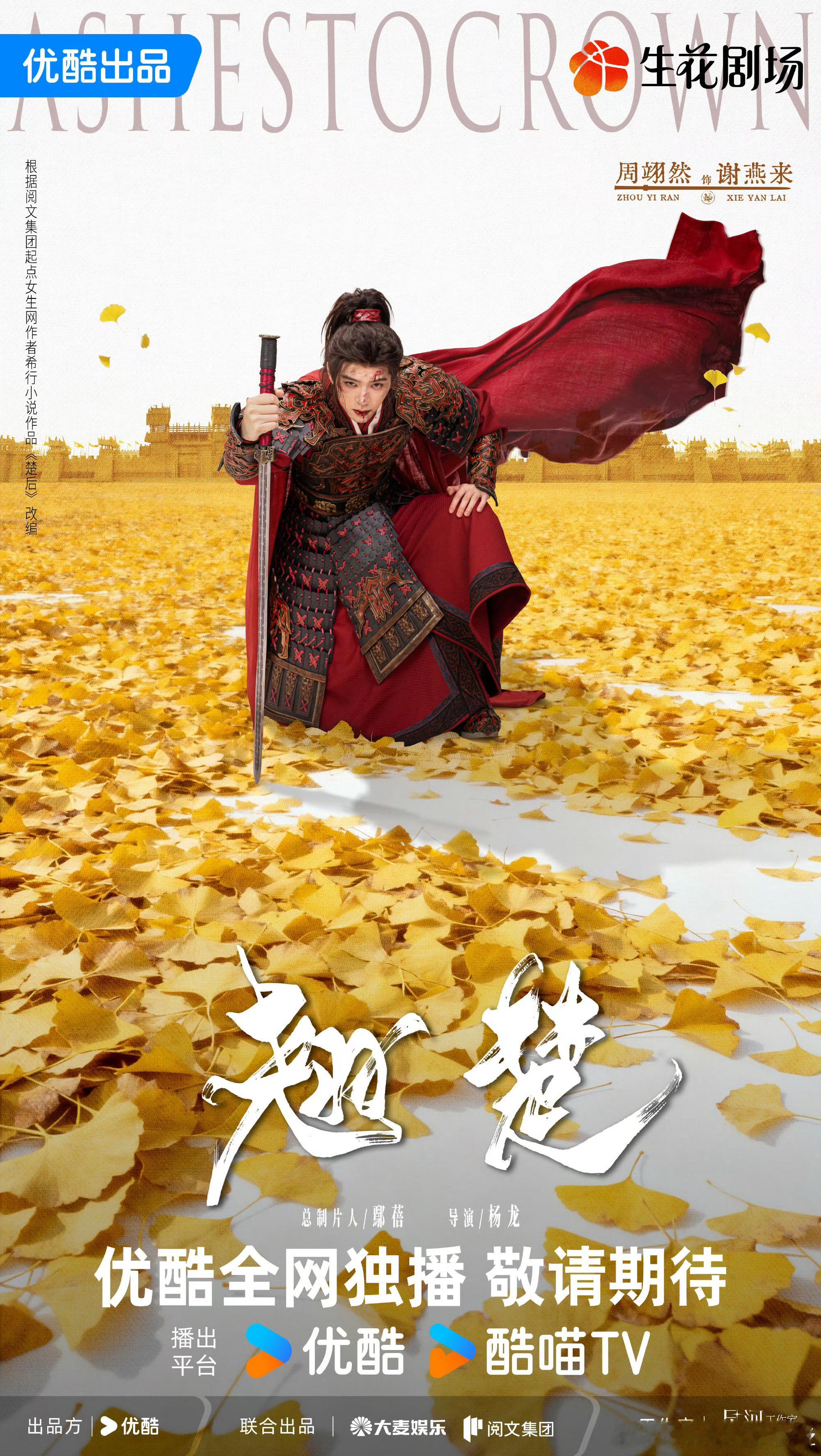 陈都灵周翊然翘楚521角色海报