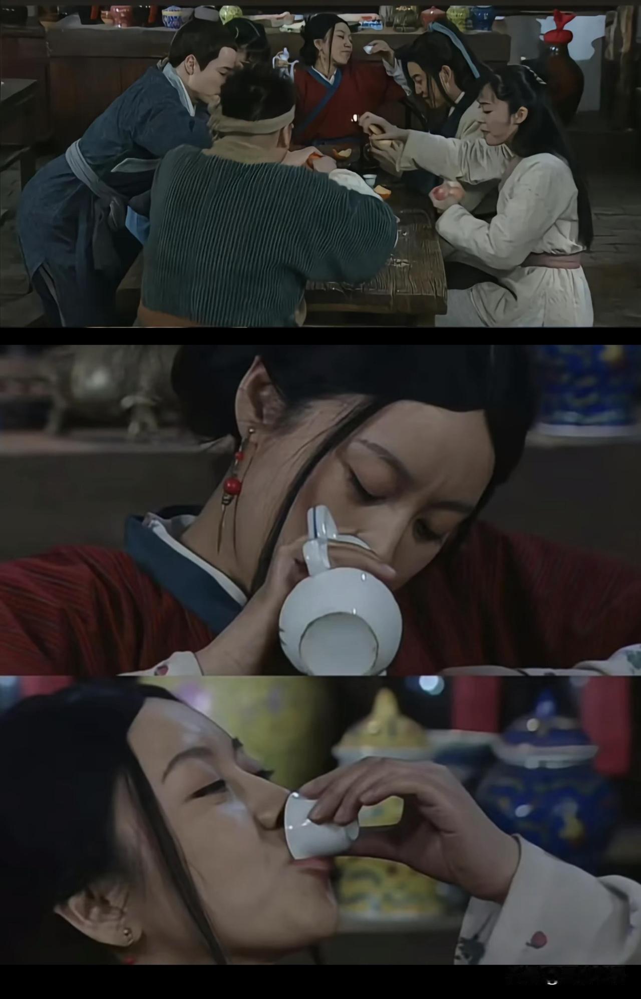 湘玉，我明白了为什么可以在人声鼎沸中一个人喝酒以前看武林外传，只觉得湘玉