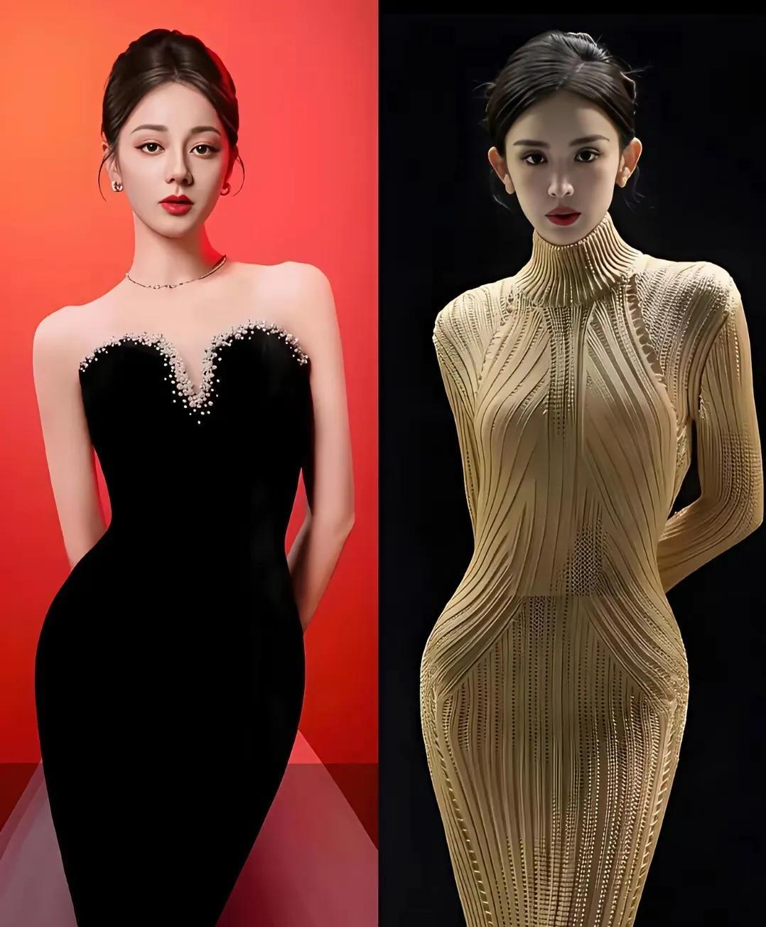同样是32岁的迪丽热巴和古力娜扎，论颜值和身材都是古力娜扎胜出，但是现实中就是迪