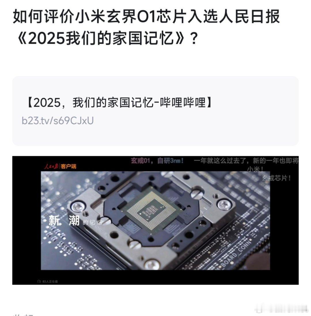 当你们在对这颗芯片冷嘲热讽时，一群人已经用了半年多了