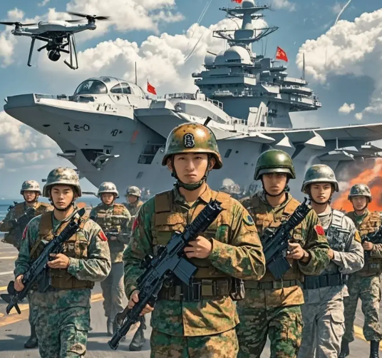 台海局势突发！三国撤侨行动加速，解放军围台升级，解放军在台海东部进行实弹演习，