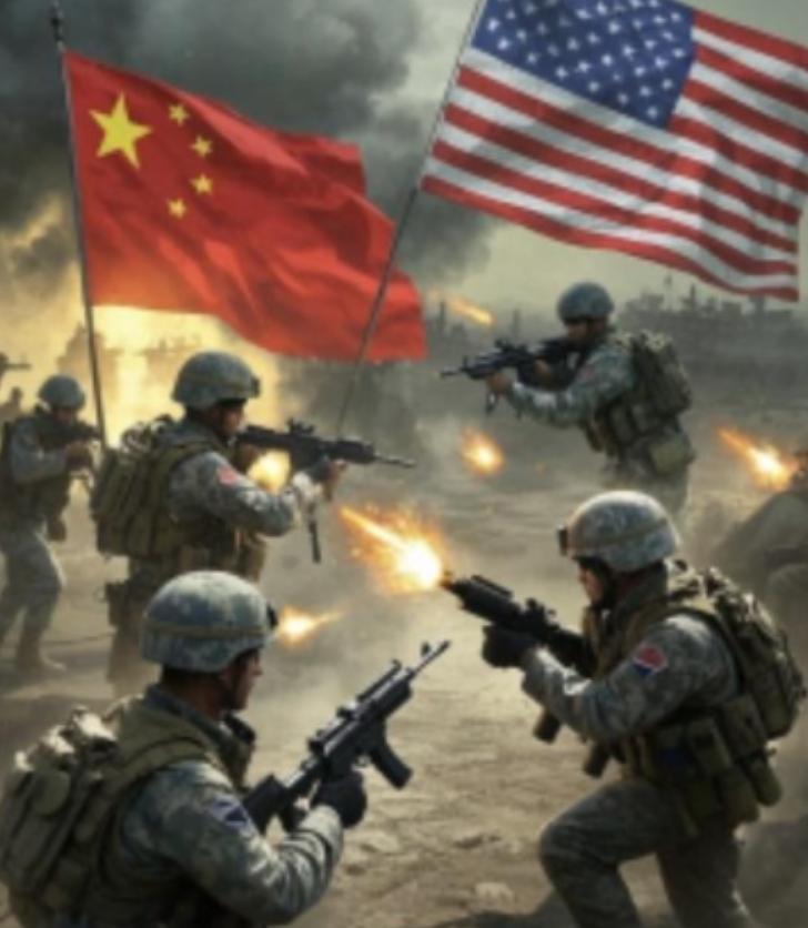 美国到底会不会向中国开战呢？就这么说吧，美国想，但是他们不会行动，因为他们面对的