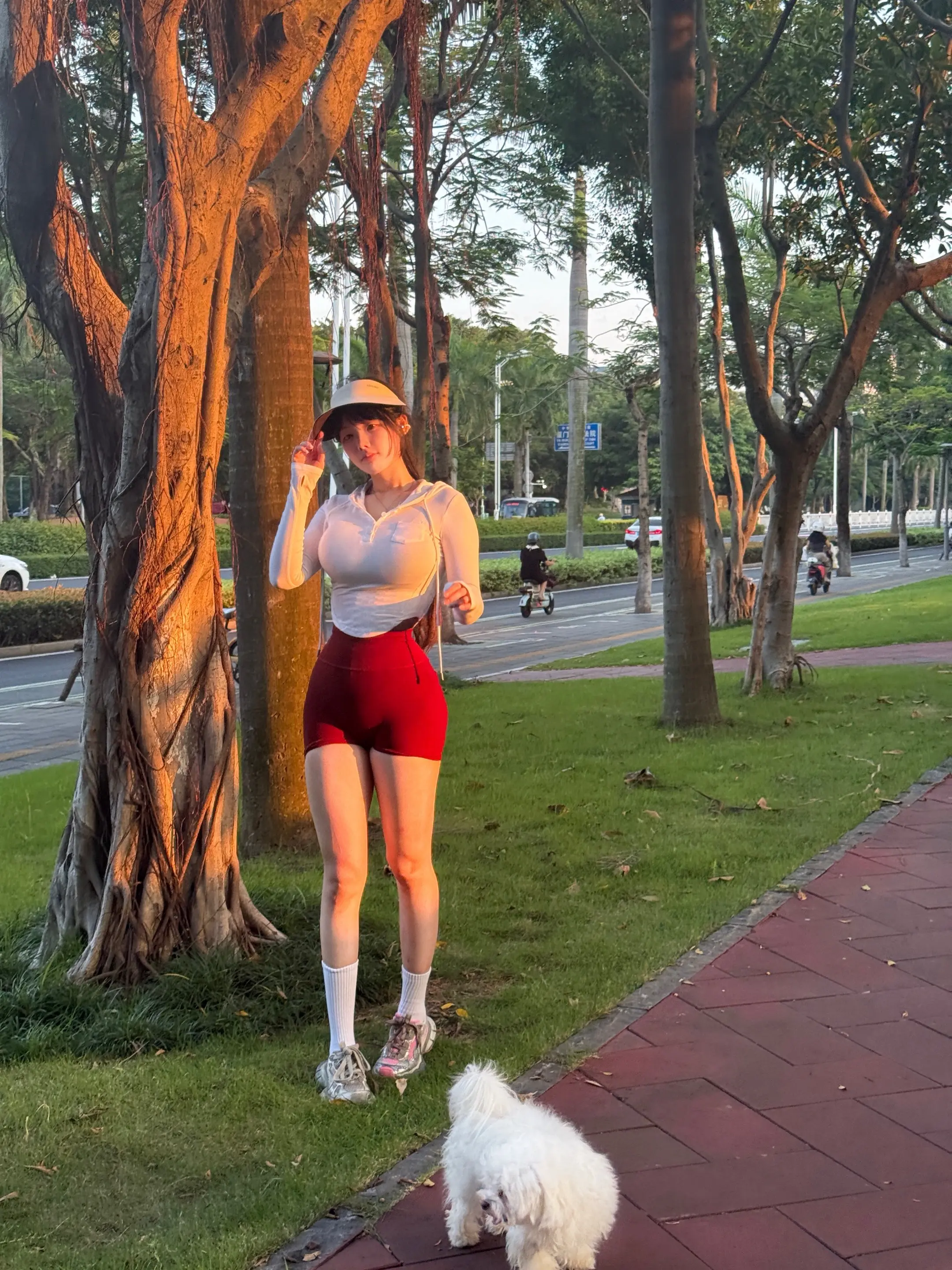 好天气☀️。