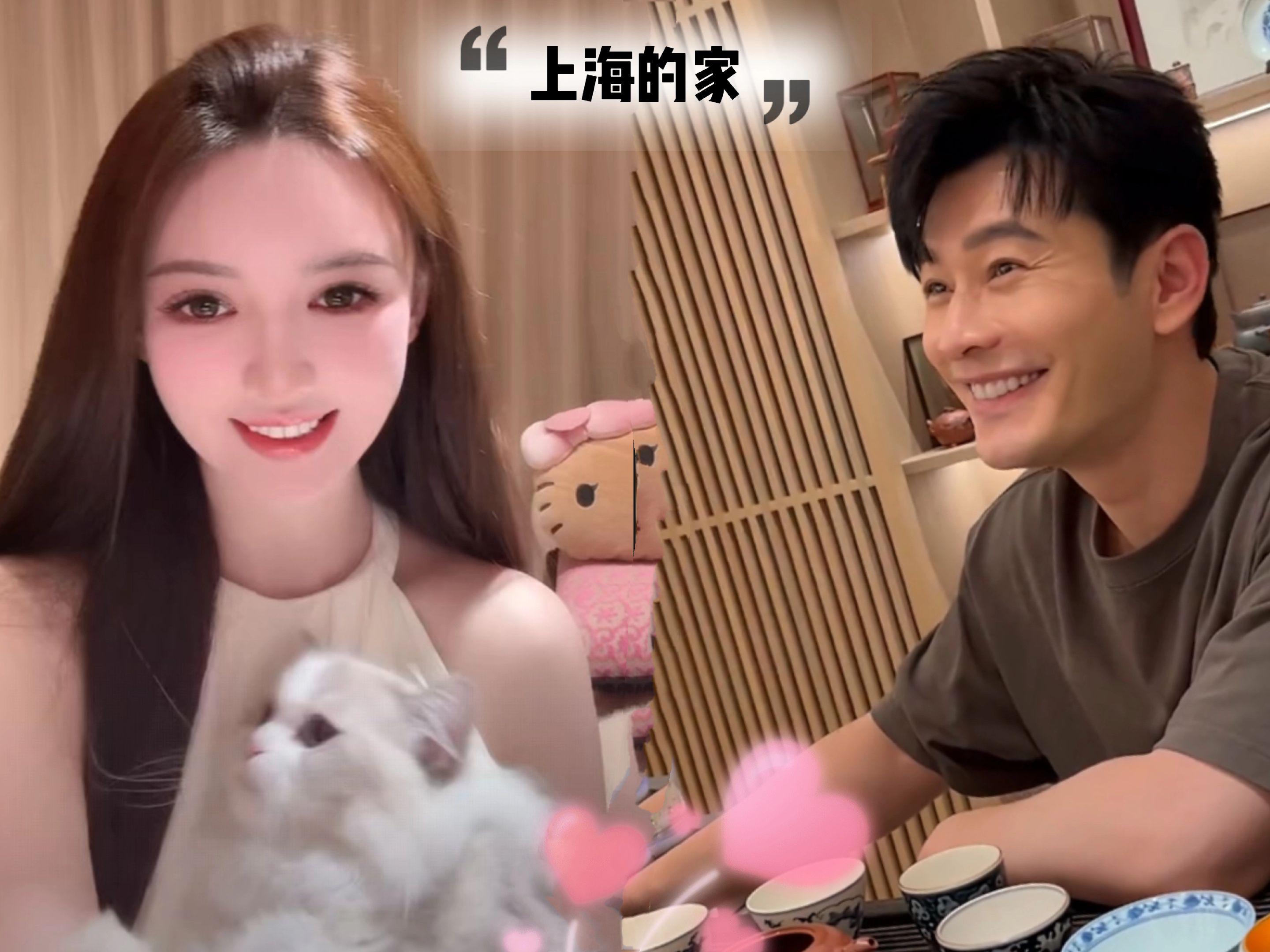 叶珂产后在上海的家开播！叶珂退网近一年后复播，透露他们家里养了6只猫...