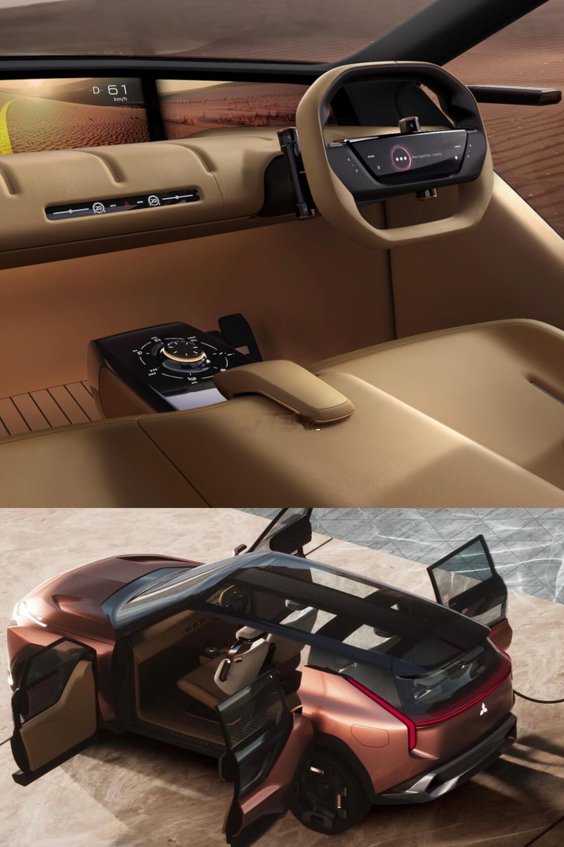 三菱以“永恒冒险”为主题，发布Elevance豪华探险概念车，电动跨界SUV，四