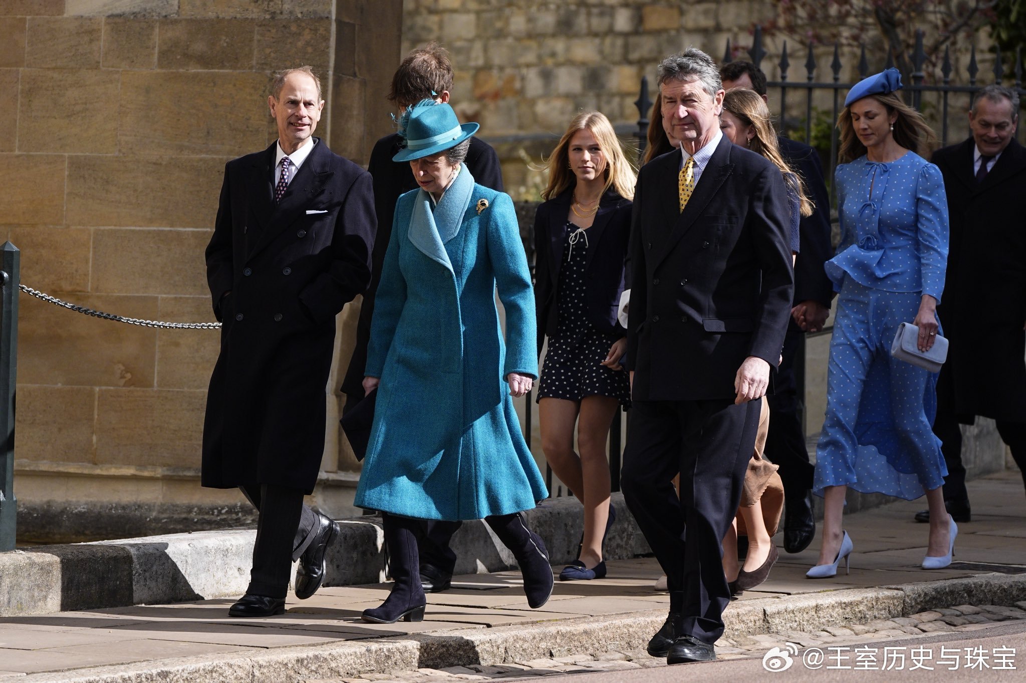 新闻2026.4.5英国王室成员出席一年一度的复活节礼拜，约克家姐妹，爱丁堡