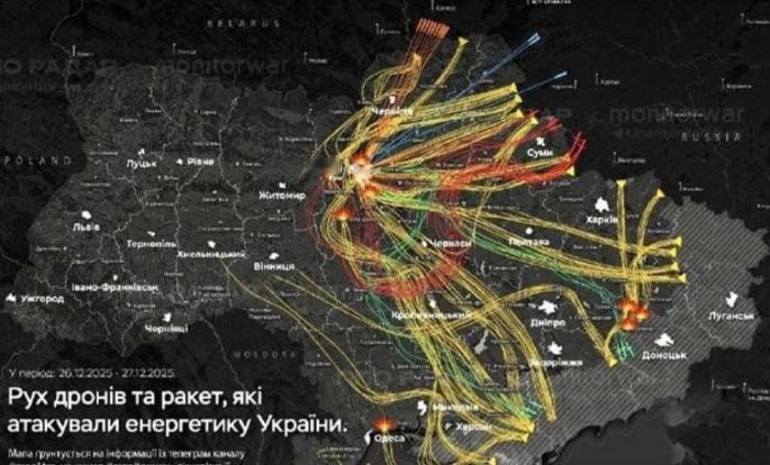 俄军对基辅的空袭，打法突然变了。不再是以前那种分散各地的袭扰，而是把几乎所有弹药