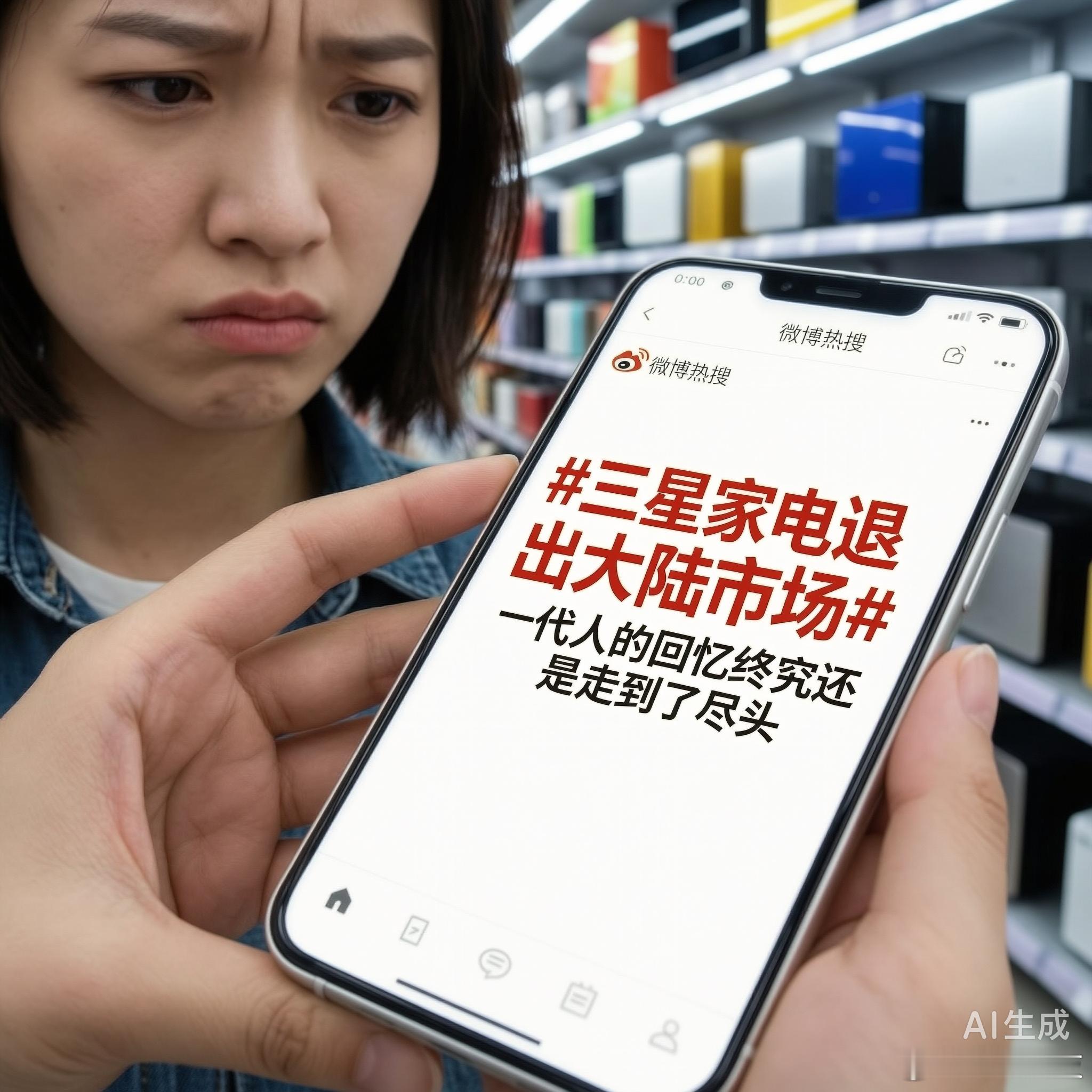 三星家电退出大陆市场看到三星宣布退出中国大陆家电市场的消息，其实一点都不意外，反