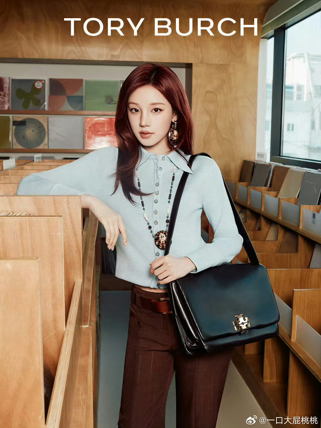 宋雨琦出镜ToryBurch春夏广告大片✨
