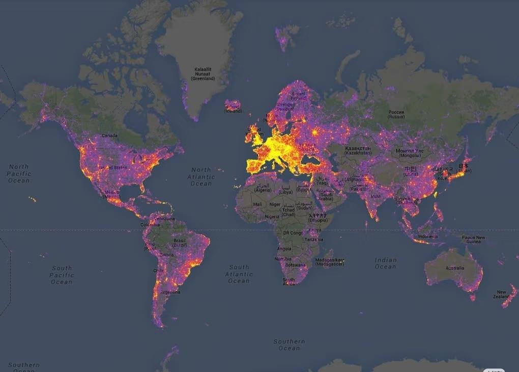 世界最热打卡地图，恶仗打的也热闹[捂脸哭]