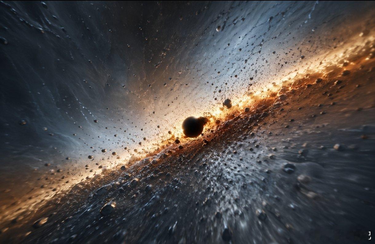 原初黑洞在现代宇宙学中占据着一个奇特的位置。它们并非垂死恒星的残余，而是假设性的