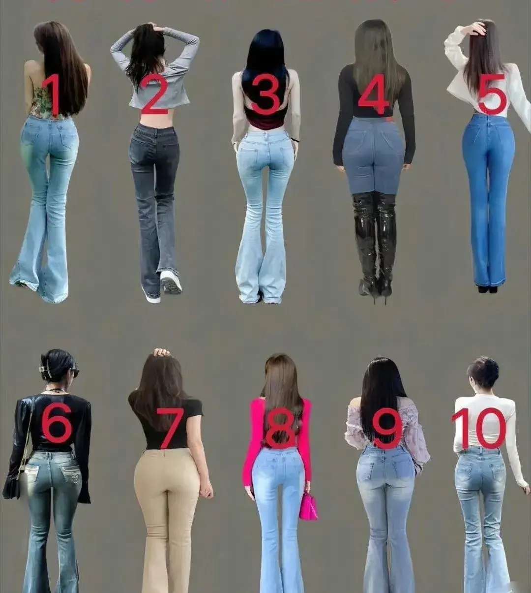 十种女性身材各有千秋，你更青睐哪一种？