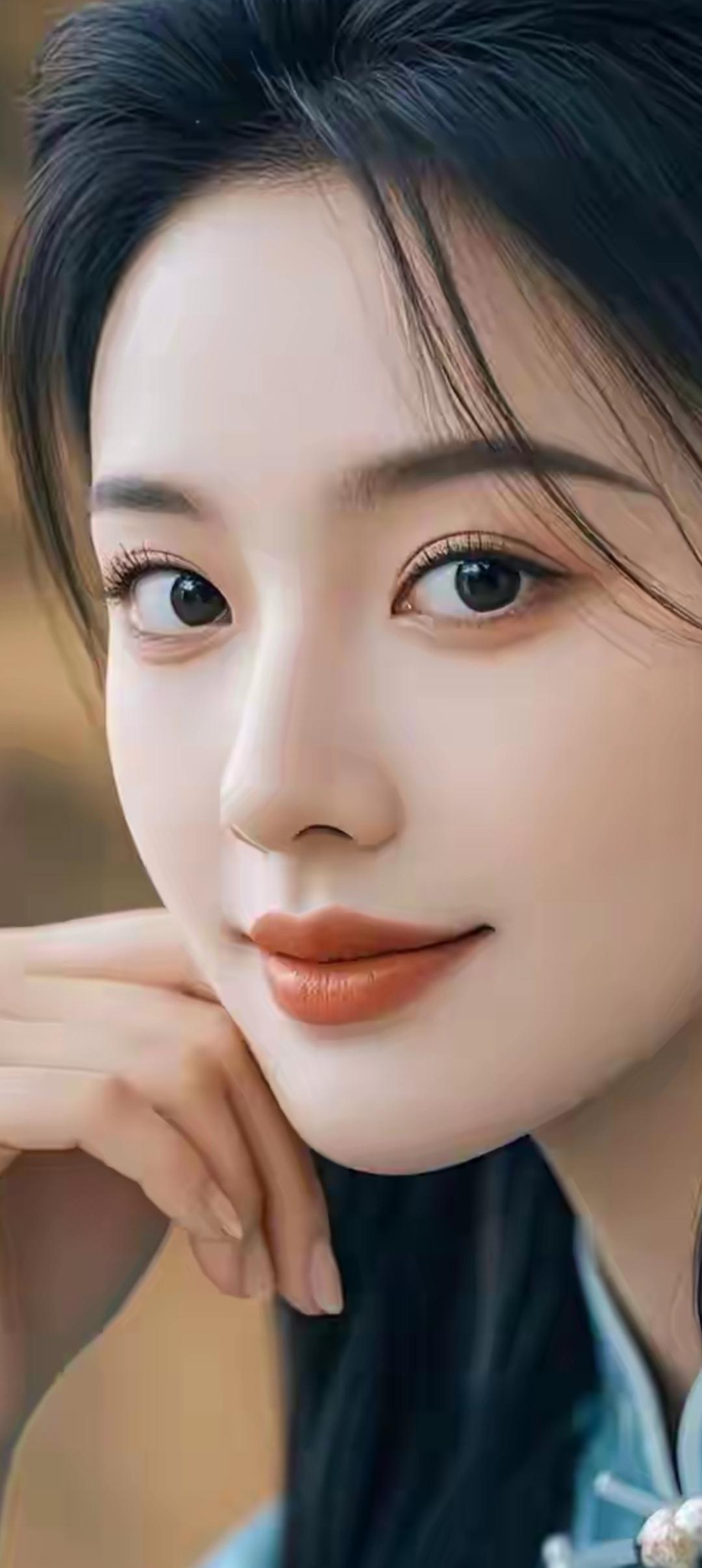 温柔古风少女，静谧如画，古典之美
