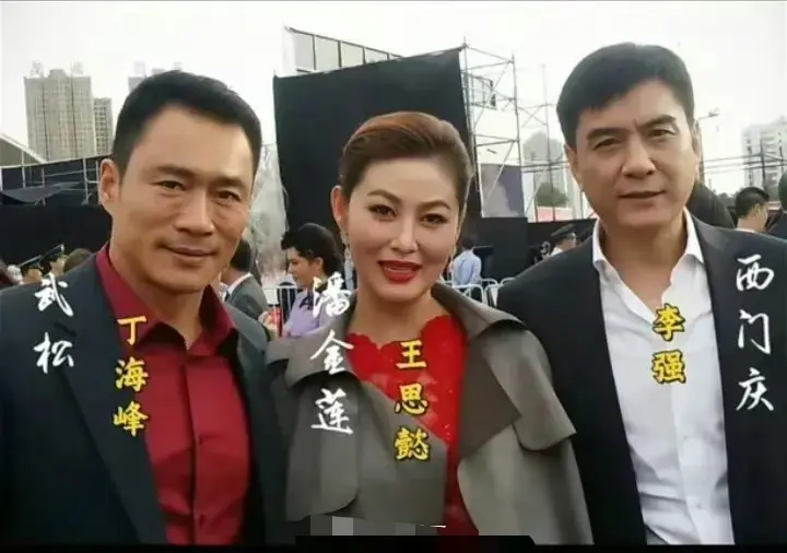 三个人同框了。20年过后，就缺武大了；潘金莲风采依旧