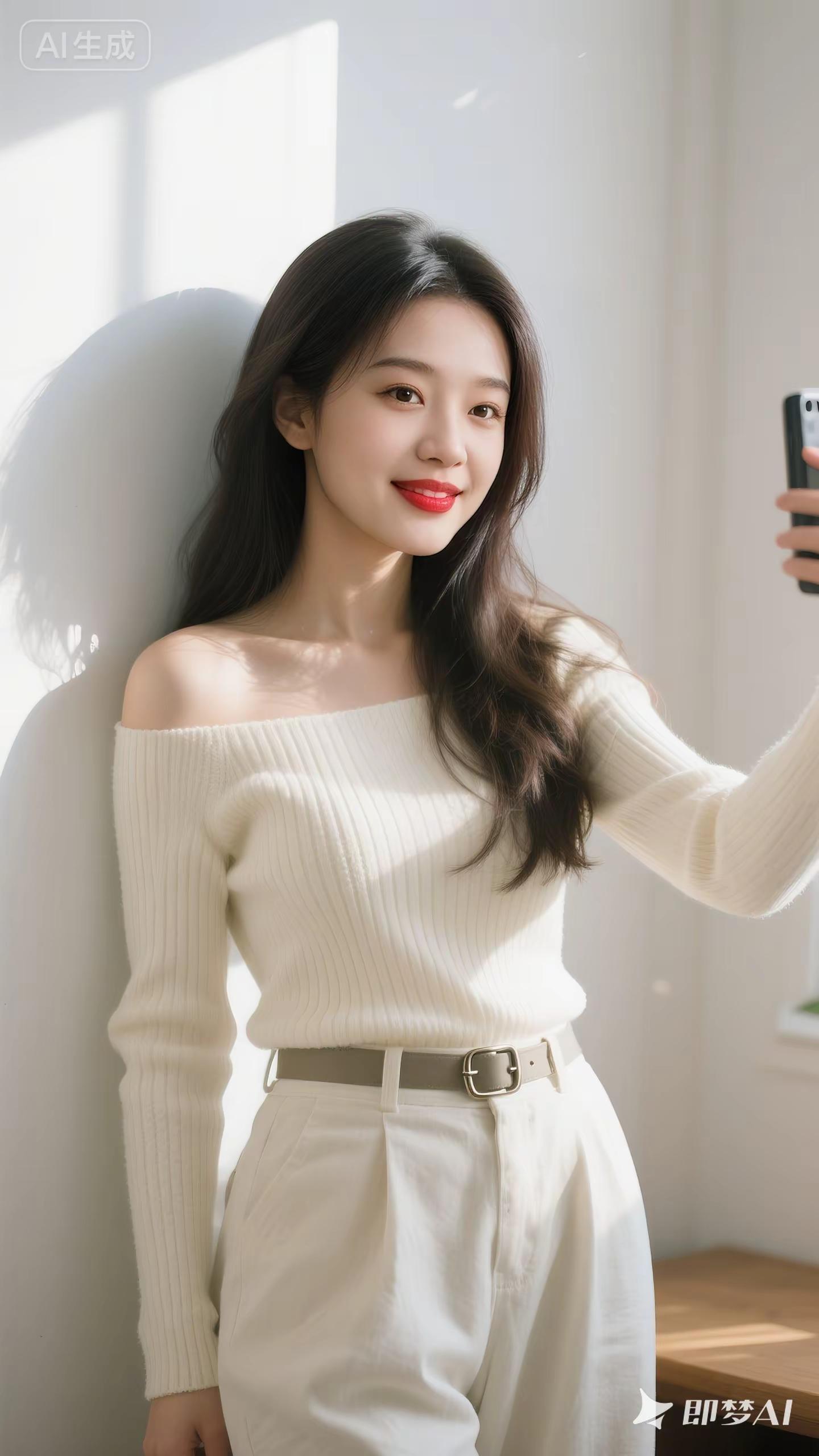 好身材好气质清纯甜美好看的小姐姐肤白貌美穿搭<!--{...