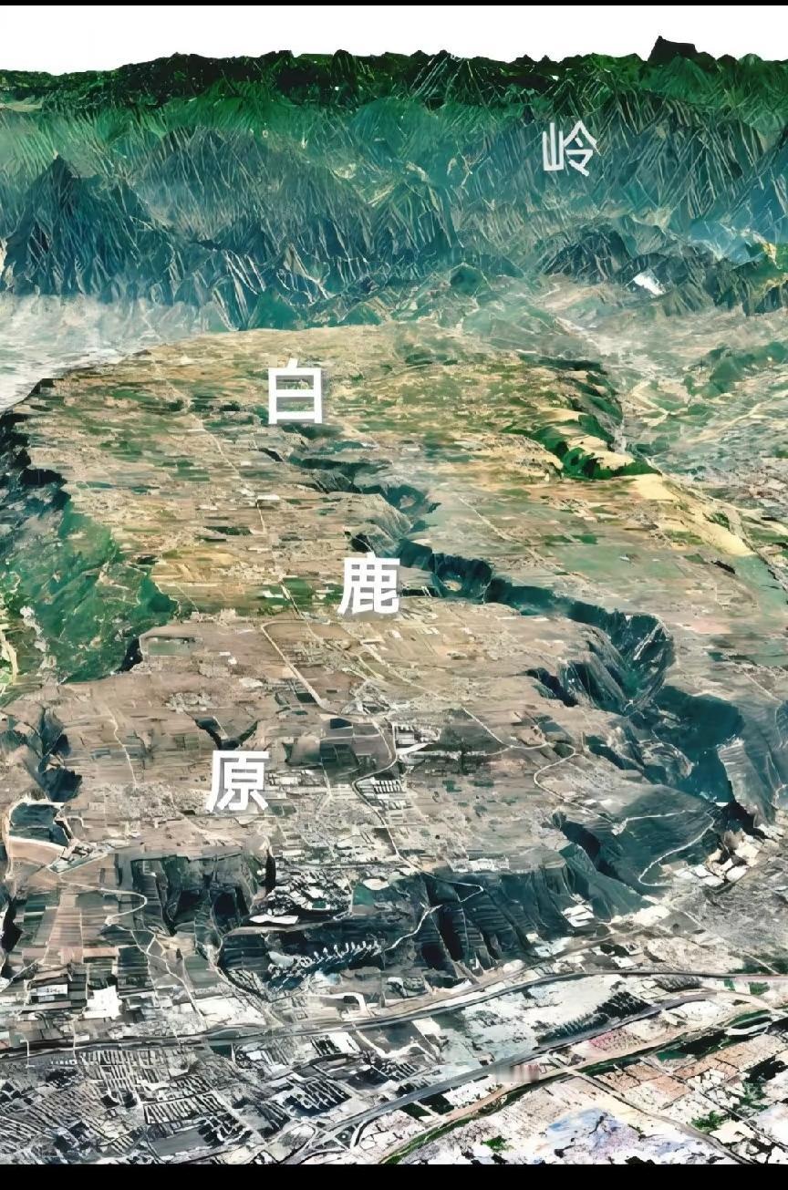 灞上与项羽屯兵的骊山鸿门隔河对望，鸿门宴刘邦逃出去的地方刘