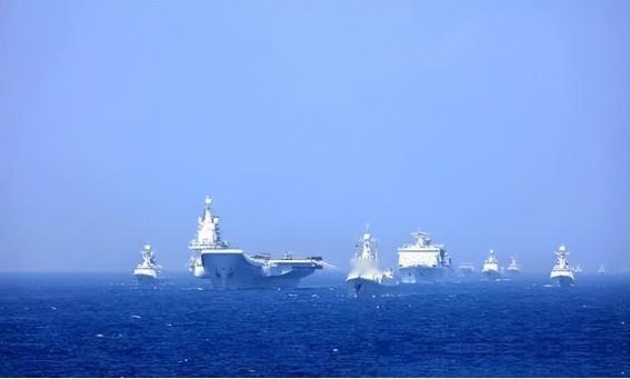 中国现在围岛，已经跟台湾没有关系了！大陆把台湾当做一个诱饵，只要老美敢出动航母或
