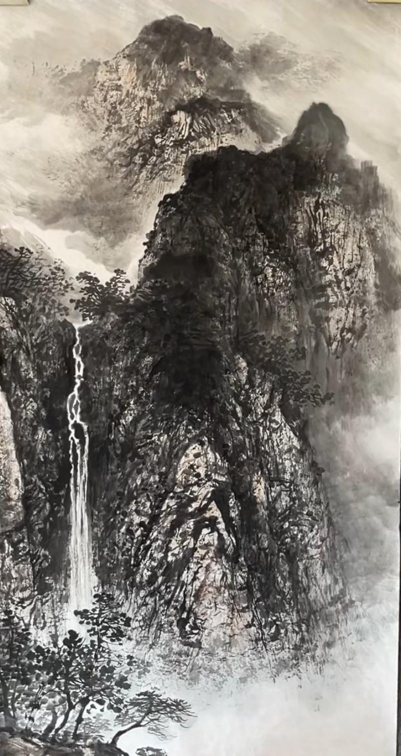国画山水，那可是中华文化的瑰宝。像宋·郭熙的《早春图》，画面中峰峦秀起，云雾显晦